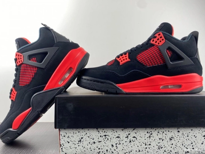 Air 4 Thunder Red Jordan CT8527-016 0826